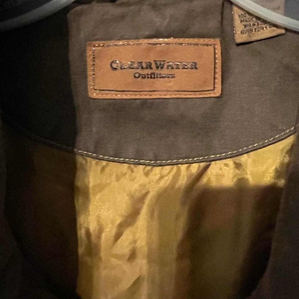 Men's Brown Zip-Front Vest - Picture 2 of 4